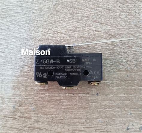 Limit Switch Omron Micro Switch Z 15GW B Lazada Indonesia