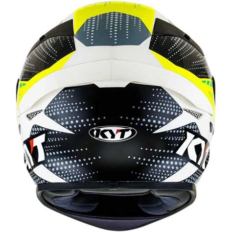 Capacete Kyt Tt Course Gear Preto Amarelo Grid Motors