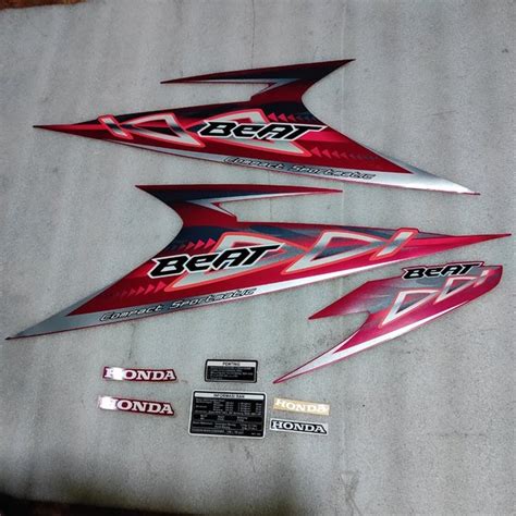 Jual Stiker Stripping Striping Decal Graphic Honda Beat Karbu