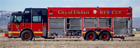 Elkhart Fire Department IN Walk Thru Heavy Rescue 1216 SVI Trucks