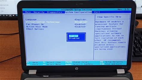 How To Enable Virtual Technology VT X From BIOS In Windows Enable