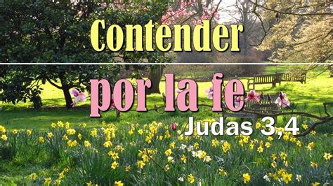 Contender Por La Fe Judas 3 4 YouTube