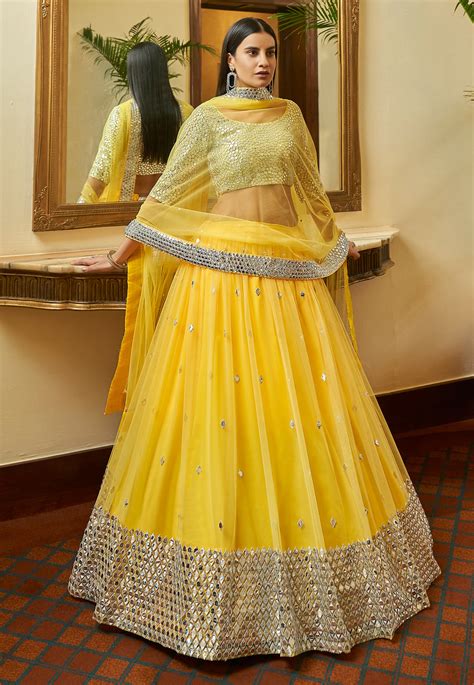 Mirror Work Best Sale Lehengas Online