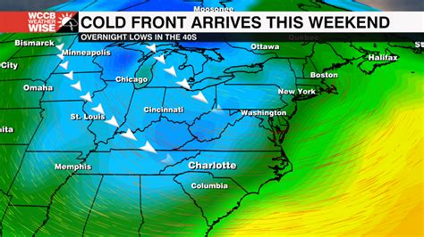 Weekend Cold Front Brings Coolest Lows In Over 150 Days Wccb