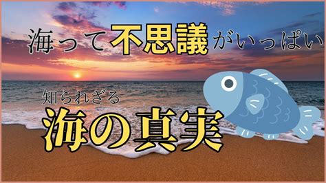 【ヤバすぎる】知られざる海の真実 Youtube