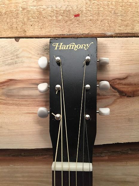 Harmony 319 12210000 1966 Sunburst Parlor Guitar Reverb