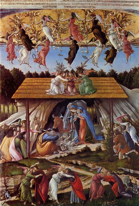 A Painting With A Thousand Words Botticelli S Mystic Nativity