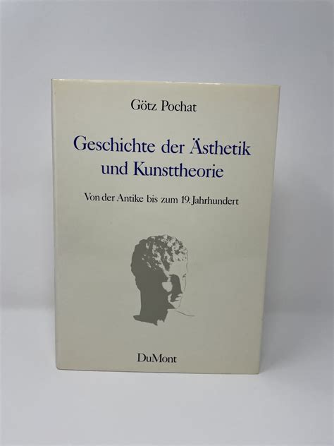 Isbn Geschichte Der Sthetik Und Kunsttheorie Signiert