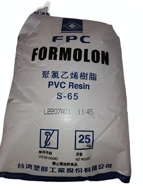 White Powder Pvc Resin Formosa S Grade Standard General Purpose