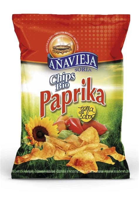 Chips Bio Au Paprika Anavieja Accent Bio Du Plaisir Croquer