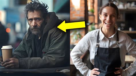 Waitress Fed A Homeless Man She Was Shocked When She Discovered Who He