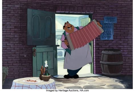 Lady And The Tramp Tony Bella Notte Production Cel With Painted