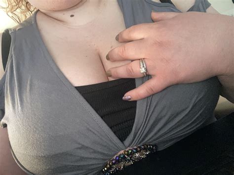 Sitting At My Desk Today I Couldnt Stop Touching My Tits They Are So