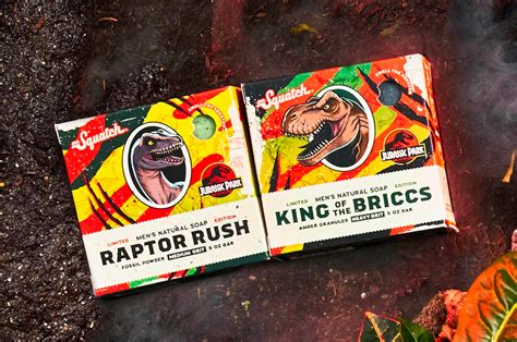 Dr Squatch Released Limited Edition Jurassic Park Collection Spy