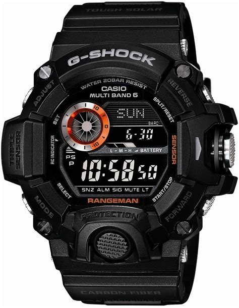 Casio Men S Gw Bj Jf G Shock Master Of G Rangeman Digital Solar