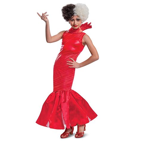 Buy Cruella Tween Red Dress Costume Online At Desertcartegypt