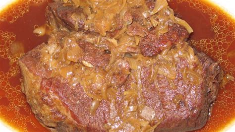 Sunday Dinner Savory Pot Roast Beef Recipe