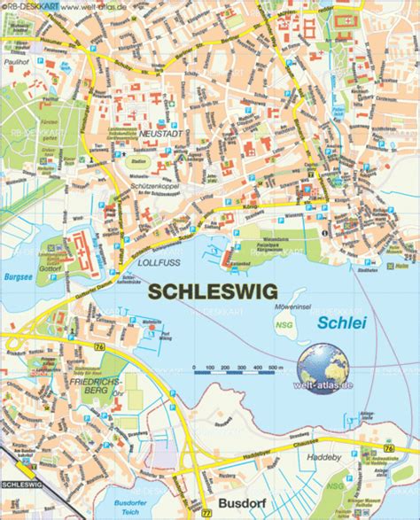 Schleswig Map - Schleswig Germany • mappery