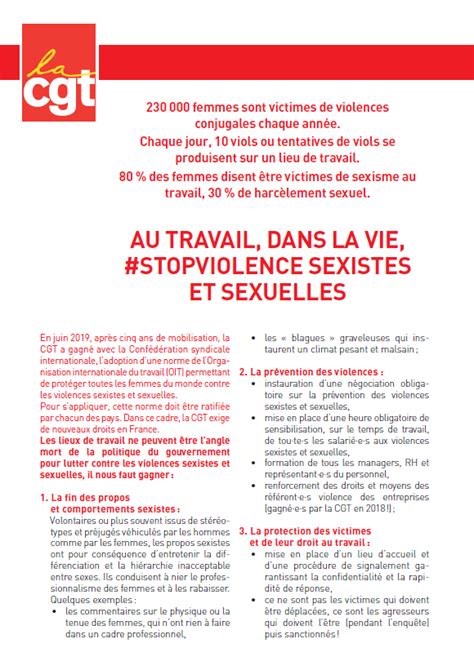 Agir Contre Les Violences Sexistes Et Sexuelles Gagner Légalité Professionnelle