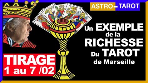 TAROT ASTROLOGIE Tirage Du 1 Au 7 02 Portrait Du Roy De Coupe