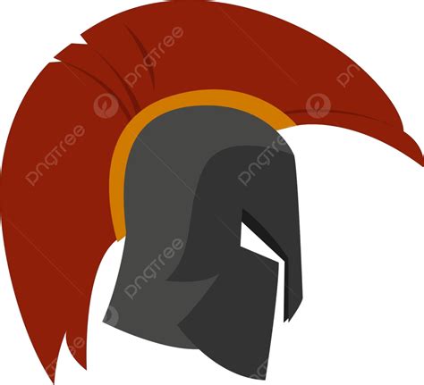 Rome Helmetillustrationvector On White Background Black Isolated