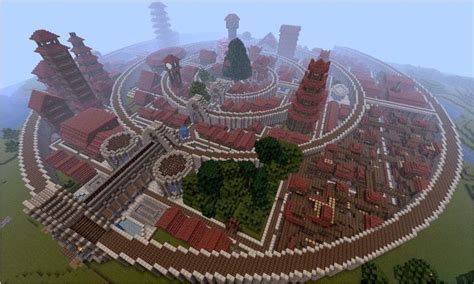 Minecraft Walled Mega City By Rfextra On Deviantart Minecraft House