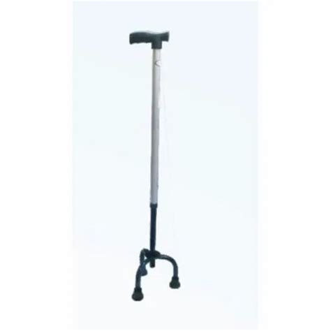 To Inch Mild Steel Tripod Walking Stick Stand Walker At Rs