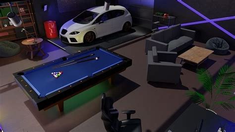 DREAM MAN CAVE - GAMING ROOM 3D model | CGTrader