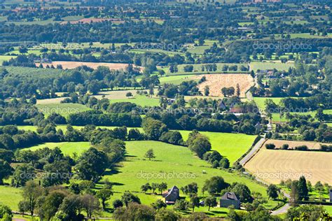 Typical Landscape In Normandy France — Stock Photo © Peresanz 12545427