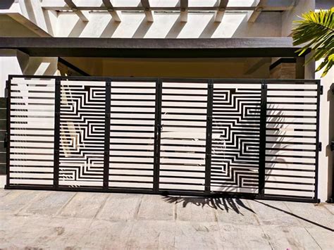 Modern 5 Feet Mild Steel Hinged Gate For Home At Rs 15000 Piece In