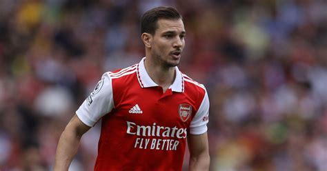 Cedric Soares in action for Arsenal against Everton, Emirates Stadium ...