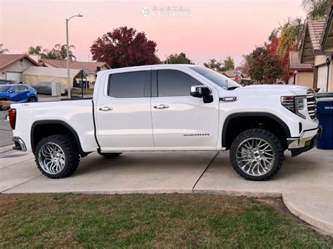 2022 GMC Sierra 1500 With 22x12 51 Vision Brawl And 33 12 5R22