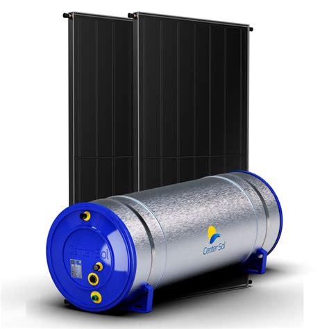 Kit Aquecedor Solar Boiler 400 Litros E 2 Placas Coletoras