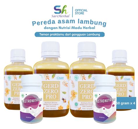 Gerd Zero Pro Obat Maag Madu Lambung Herbal Gerd Heealthy Surgery Care