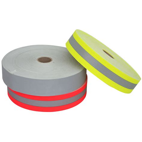 Safety Reflective Material 100 Cotton Aramid Fr Tape Fire Retardant