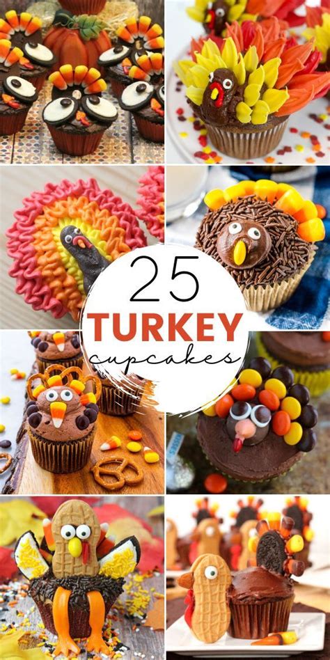 25 Easy Turkey Cupcake Ideas You Can Make For Thanksgiving Artofit