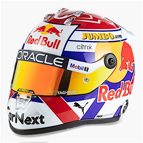 Red Bull Racing Shop 1 2 Max Verstappen Zandvoort GP 2022 Helm Nur