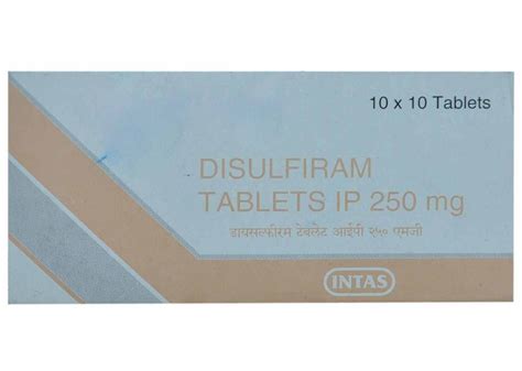 Disulfiram Tablets Ip 250 Mg At Rs 34strip Disulfiram In Surat Id