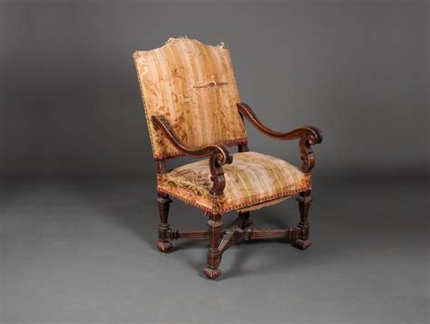 Fauteuil en bois Soubrier Louer Sièges Fauteuil XVIIe