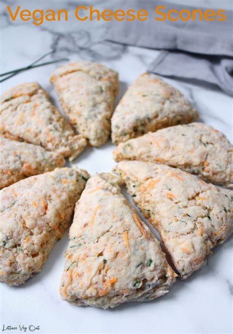 Vegan Cheese Scones Recipe With Chives