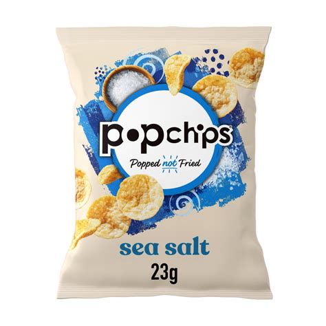 Popchips Sea Salt Crisps 23g Bestway Wholesale