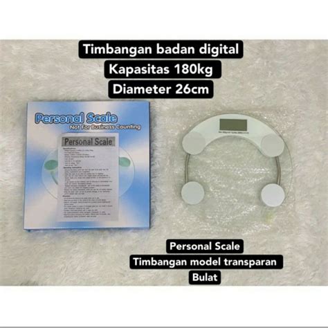 Jual Timbangan Badan Digital Kaca Kg Cm Body Weight Scale Kg