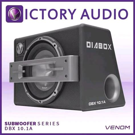 Jual BASS BOX VENOM DBX 10 1A DIABOX 10 INCH SUBWOOFER AKTIF BASSBOX