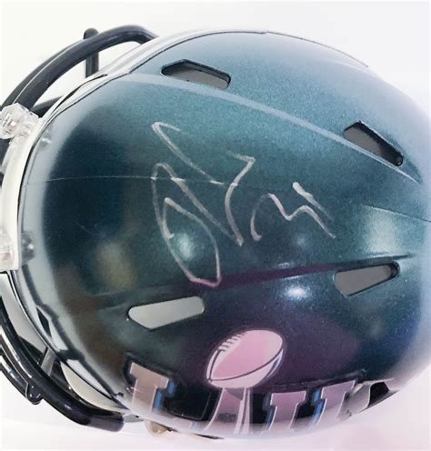 Lot Detail Jalen Mills Signed Eagles Super Bowl Mini Helmet JSA