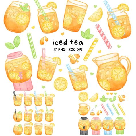 Iced Tea Clipart by kopliytre on DeviantArt