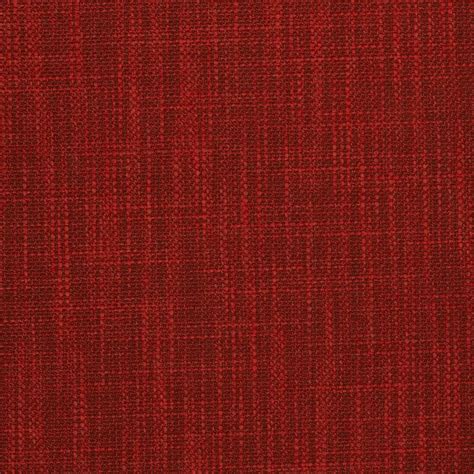 Red Red Small Scale Woven Texture Plain Wovens Solids Upholstery Fabric