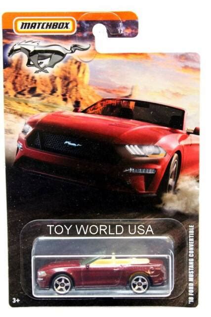 2020 Matchbox 18 Ford Mustang Convertible For Sale Online Ebay