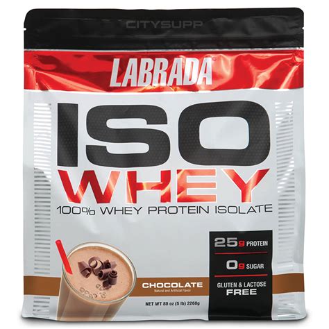 Labrada Iso Whey 100 Whey Protein Isolate 23kg City Supp