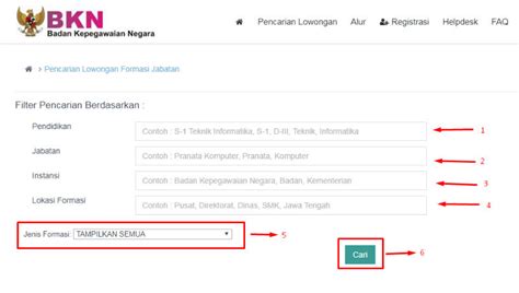 Cara Cek Jumlah Pelamar Cpns Tiap Instansi Cara Mengecek Jumlah