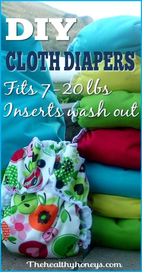 Diy Cloth Diapers Easy To Follow Sewing Pattern The Healthy Honeys